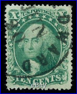 Momen US Stamps #34 Used Pos. 3R VF PF Cert
