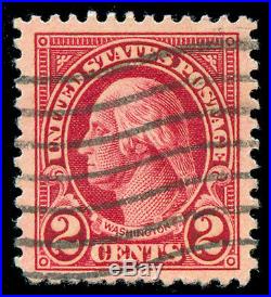 Momen US Stamps #634A Used SUPERB Jumbo 2 PF Certs