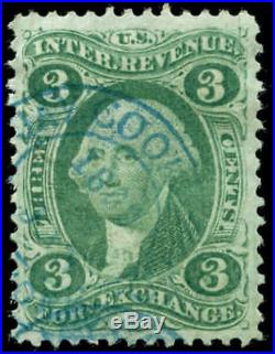 Momen US Stamps #R16d Silk Paper Used Revenue