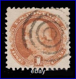 Momen Us Stamps #112 Fancy Target Used Lot #87181