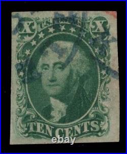 Momen Us Stamps #15 Imperf Used Xf Pf Cert Lot #93322 Momen Us Stamps #15 Imperf Used Xf Pf Cert Lot #93322
