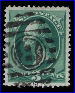 Momen Us Stamps #158 Used Xf-sup Aps Cert Lot #88983
