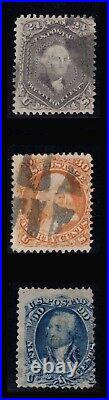 Momen Us Stamps #99-101 Grilled Used Lot #85207 Momen Us Stamps #99-101 Grilled Used Lot #85207