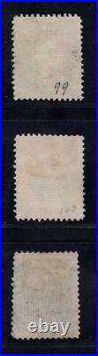 Momen Us Stamps #99-101 Grilled Used Lot #85207 Momen Us Stamps #99-101 Grilled Used Lot #85207