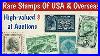 Most Expensive Stamps Of America U0026 Overseas Estimated And Sold Prices USA Stamps Value