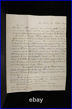 New York New York City 1844 #5L2 American Letter Mail Co Cover, Ex Nort Sampson