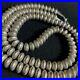 Nice Massive Estate Sterling Silver Hand Made Stamped Beaded Chain Necklace 30