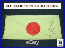 NobleSpirit Spectacular US No. 64a Pigeon Blood Pink 5x Used On Cover =$25,000