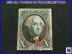 NobleSpirit (TH2) Exciting US No. 2 F-VFU with Orange Red Cancel =$875 CV