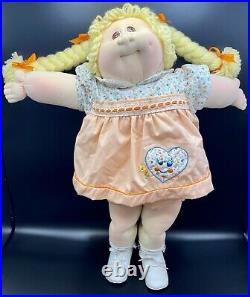 ORIGINAL 1978 The Little People Xavier Roberts Soft Cabbage Patch Blonde Girl