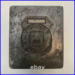 Obsolete USPS Postal Service United States U. S. Mail Security Badge Stamping Die