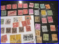 Old U. S. Stamps Loose Large Lot Great Resale Bba-23d