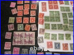 Old U. S. Stamps Loose Large Lot Great Resale Bba-23d