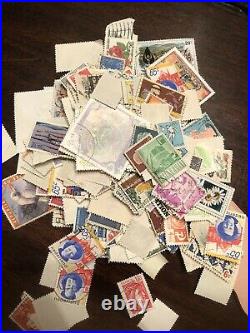 Old stamps collection 2 Cent George Washington, 3 Cent Violet George Washington