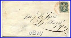 PETERSBURG VA NOV XX 1864 CSA #11 ADVERTISING Venable & Morton imprint
