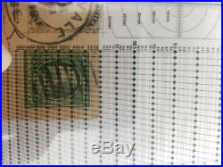 Post stamps 1 Cent Benjamin Franklin Rare/ Perforations Collectible Vintage