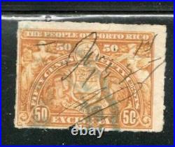 Puerto Rico Excise Tax Bob United States Stamps Used Lot 595a