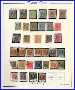 Puerto Rico Stamps mint/used many Scarce on specialty pages