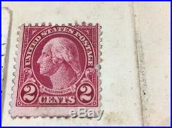 RARE 1&2 Cent George Washington Stamps & 1 Cent Benjamin Franklin Stamps & MORE