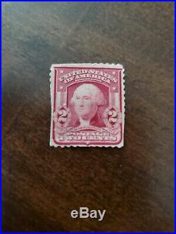 RARE #322 George Washington 1908 2 Cent Stamp