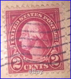 RARE Red Washington 2 Cent Stamp EXCELLENT Condition Lot of 3