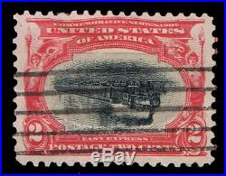 REFERENCE SCOTT #295a USED INVERT PSE CERT READ YELLOW LISTING IF GENUINE $55000