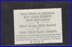 RW57B Federal Duck Stamp Error. Used. Rare #02 RW57Bb