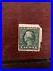 Rare 1916 green George Washington 1 cent stamp. Extremely good condition. Used