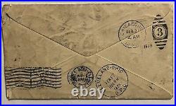 Rare 1928 Lindbergh Again Flies The Airmail Cover Piloted By Charles Lindbergh