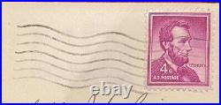 Rare 4 cent Abraham Lincoln Collectible stamp purple Vintage with Errors