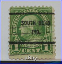 Rare Benjamin Franklin U. S. 1 Cent Rare 1923
