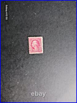 Rare George Washington Red 1923 2 Cent Stamp USED