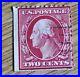 Rare Old US POSTAGE Vintage George Washington Red Two 2 Cent Stamp