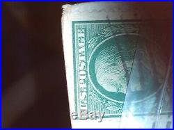 Rare One Cent Benjamin Franklin Stamp (Scott #594) 11 Perf