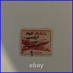 Rare Red Air Mail 6 cent United States Stamp