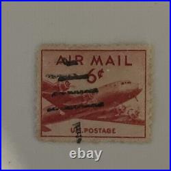 Rare Red Air Mail 6 cent United States Stamp