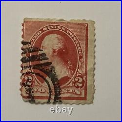 Rare Two Cent George Washington Stamp 1890s