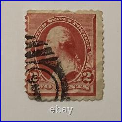 Rare Two Cent George Washington Stamp 1890s