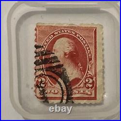 Rare Two Cent George Washington Stamp 1890s