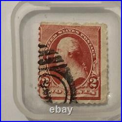 Rare Two Cent George Washington Stamp 1890s