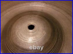 Rare Vintage Zildian Avedis Transition Trans Stamp 22 Ride Cymbal 2782 Grams