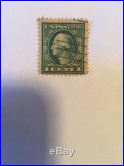 Rare stamps Washington DOUBLE impression Rare used stamp