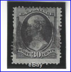 SSS US Stamp Scott #143 30c Used 1870 Hamilton