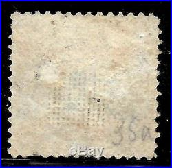 Sc #118 Grill Rosette Fancy Cancel 1869 Pictorial Issue 15 Cent US Stamp 9693