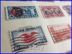 Scarce Old Postage 21 Stamps Collection Lot Airmail
