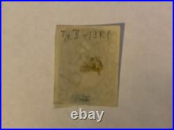 Scott 14 Used 10c Washington 1851 Issue Paid Cancel