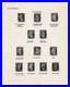 Scott 73 x 12 beautiful group of various PHILADELPHIA POSTMARKS CV $900++