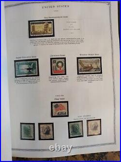 Scott Minuteman Album 1847-1988 United States Stamps 1000+ Mint & Used