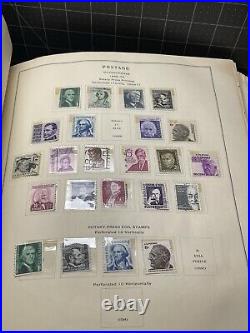 Scott US National Album Stamps All The Sheets And Pages Have Stamps And Other Ar