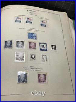 Scott US National Album Stamps All The Sheets And Pages Have Stamps And Other Ar